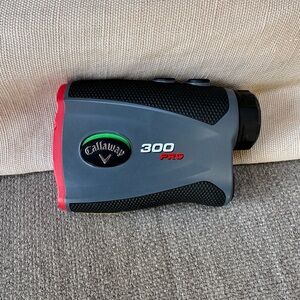 Callaway 300 Pro Rangefinder in Black, Gray, and Red